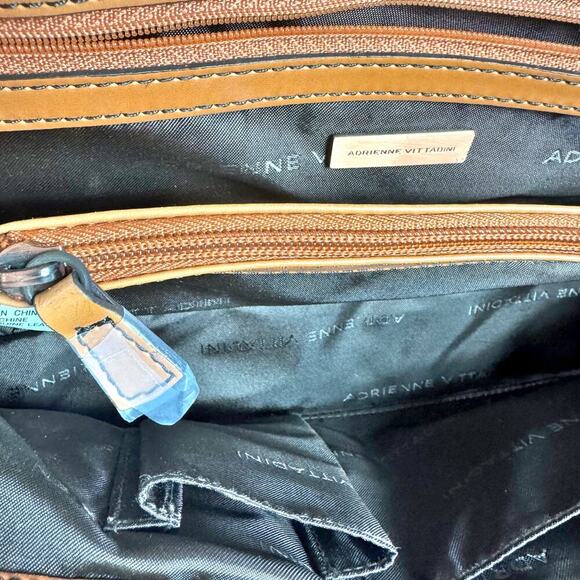 Adrienne Vittadini Snakeskin Leather Baguette Western Shoulder Bag One Size NWOT - Picture 11 of 11